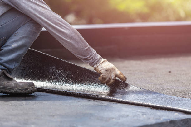 Professional Waterproofing technician working in Three Oaks, MI